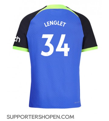 Tottenham Hotspur Clement Lenglet #34 Borta Matchtröja 2022-23 Kortärmad